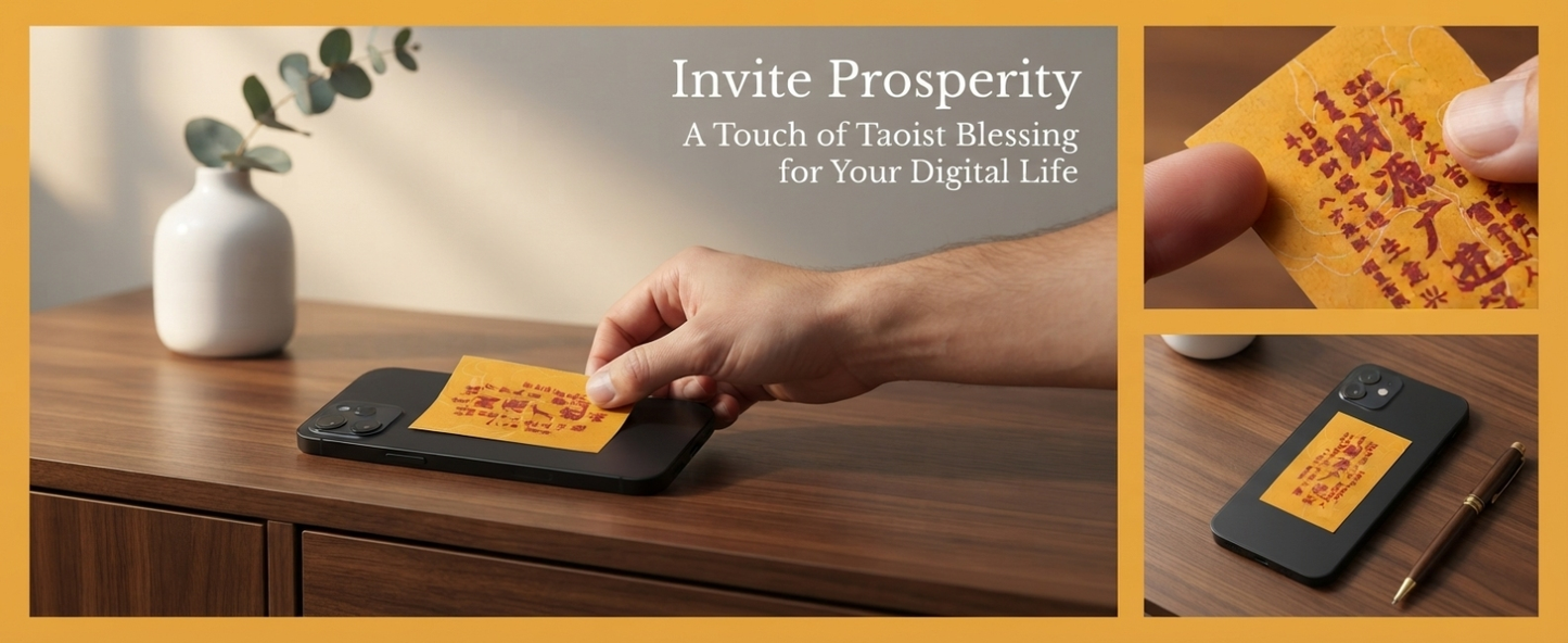 Taoist Wealth Blessing Talisman 3