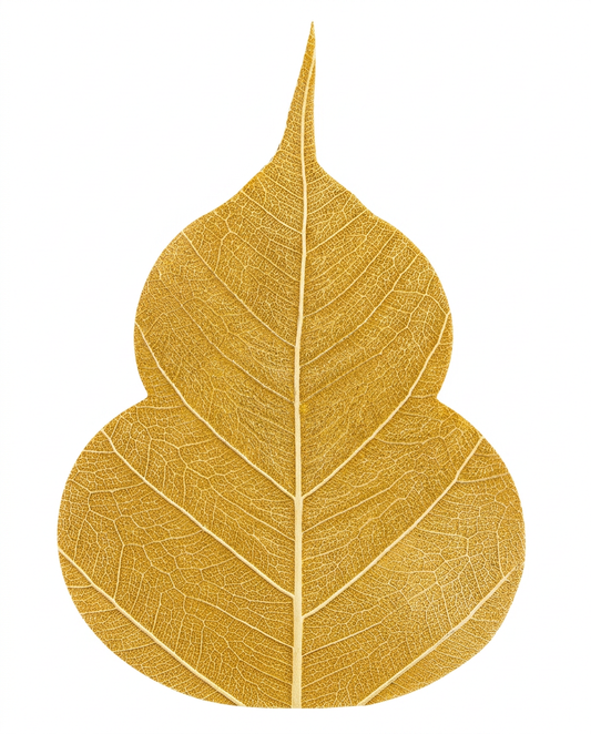 Chinese Prosperity Talisman Bodhi Leaf Phone Sticker  1