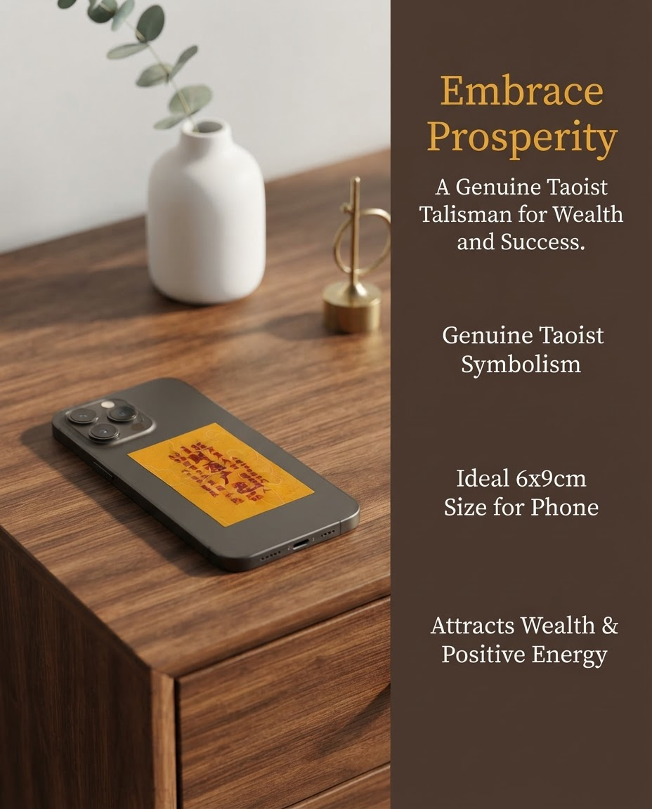 Taoist Wealth Blessing Talisman 2