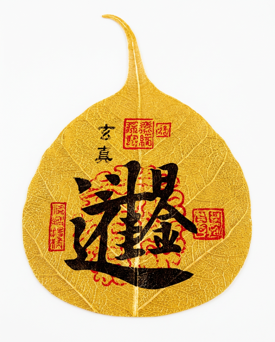 Traditional Taoist Prosperity Charm for Good Fortune & Abundance